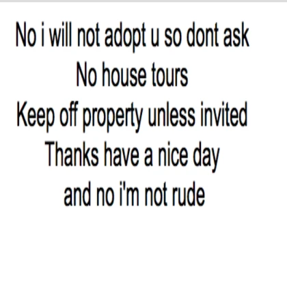 house rules