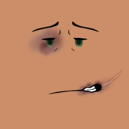 Mouth scar (ATF/CSOM Green eyes)