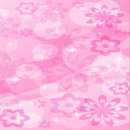 pink cyber floral wallpaper