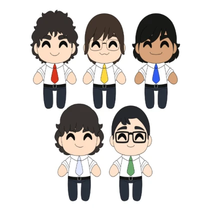 Tally Hall plushies :3