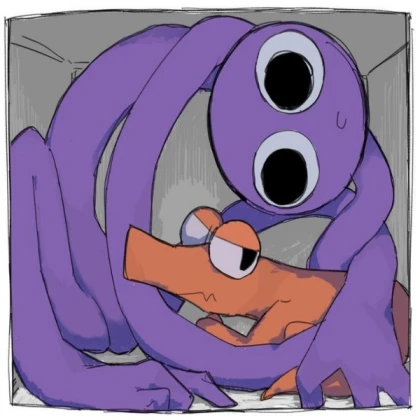 Purple's Vent /w Purple & Orange - Rainbow Friends