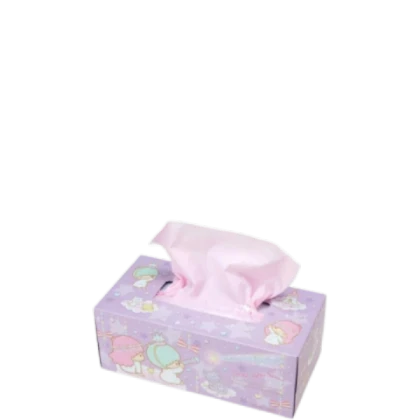 Kiki and Lala pastel tissue box Sanrio