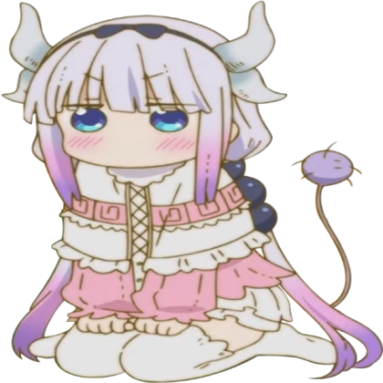 Cute kanna kamui, dragon maid anime !!
