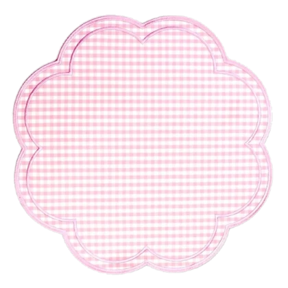 Cutecore plate rug blanket plaid pink pwuuwa