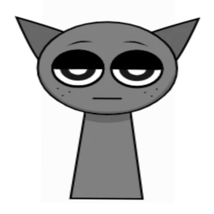 Gray from sprunki Roblox Decal