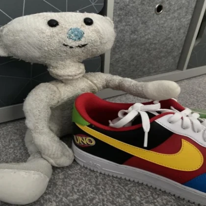 Bear with da uno shoe