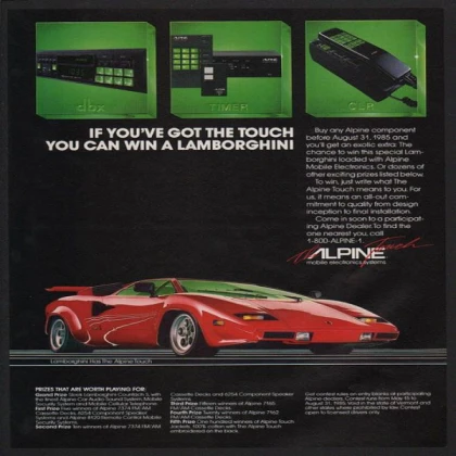 Lamborghini The Alpine Touch