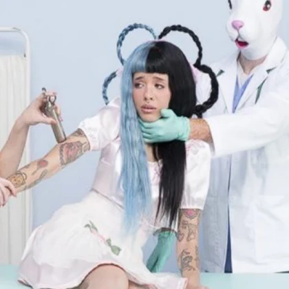 baby blue melanie martinez nurses office photo