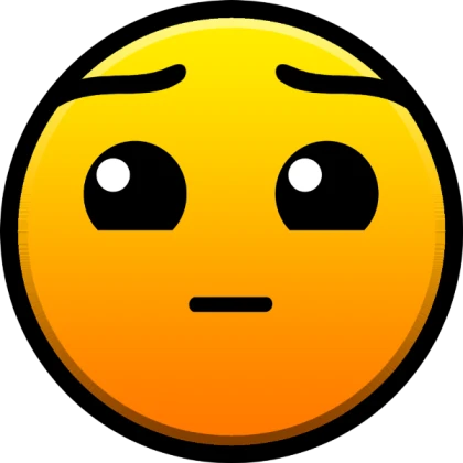 Geometry dash hard face