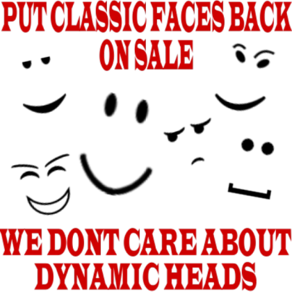 BRING BACK CLASSIC FACES