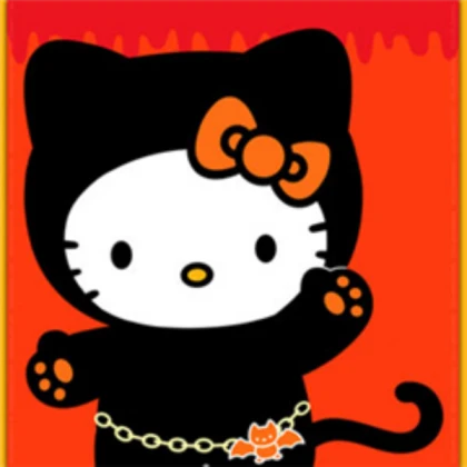 Hello Kitty in kitty suit