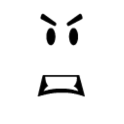 work at pizza place angry face emoji