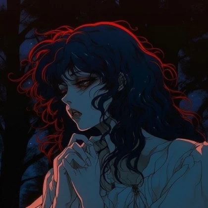 Vamp victorian goth phantom girl