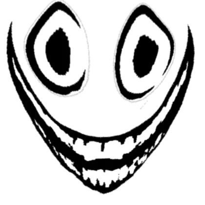 scary face known to be in a rooms fangame