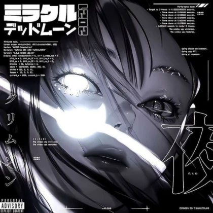 y2k cyber anime girl