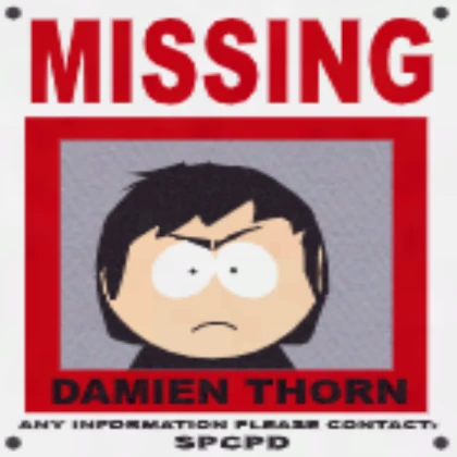 South Park Missing Poster