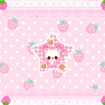 kawaii strawberry bunny blanket pattern