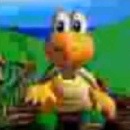 low quality SM64 koopa
