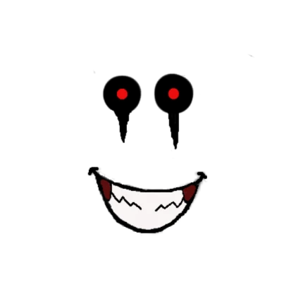 Evil Darkness Red Eyes Face
