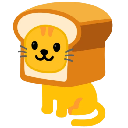 Emoji Combo - Cat + Bread