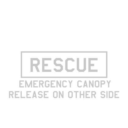Rescue emergency canopy release (USAF, white)