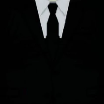 black suit