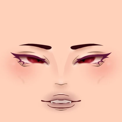 VAMPIRE FACE :3