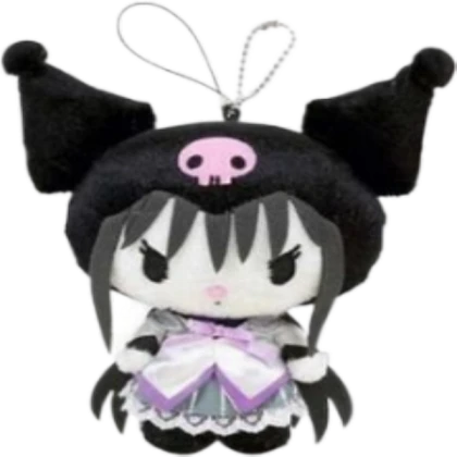 ♡ kuromi homura plushie | madoka & sanrio png