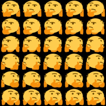 thinking emoji sprite sheet