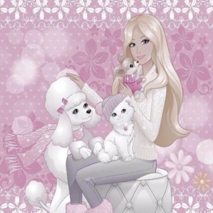 winter doll pink royale high