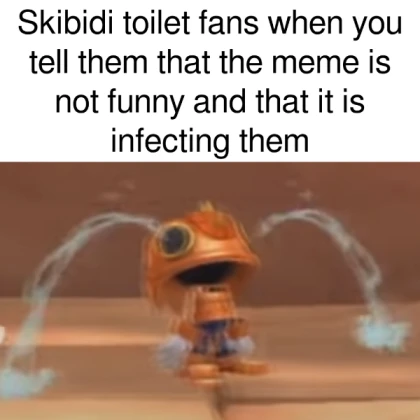i hate skibidi toilet