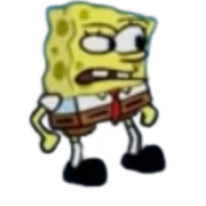 Spongebob is confused