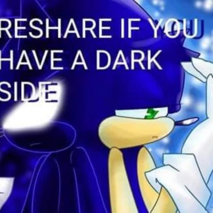 sonic dark side emo relatable sigma based lol sus