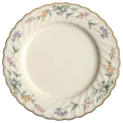 floral decorative plate
