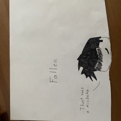 Fallen Drawing