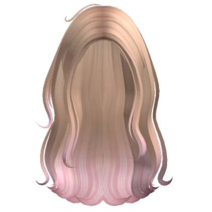 blonde and pink hair