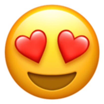 Smiling Face With Hearts On Eyes Emoji