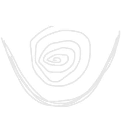 Scary colourable scribble face