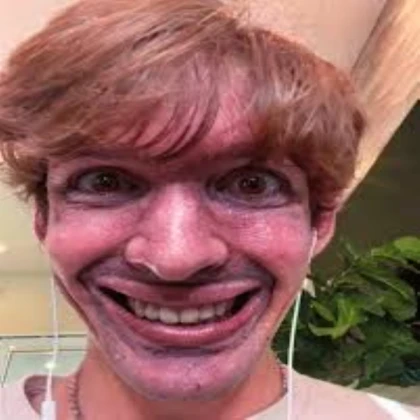 Funny little flamingo