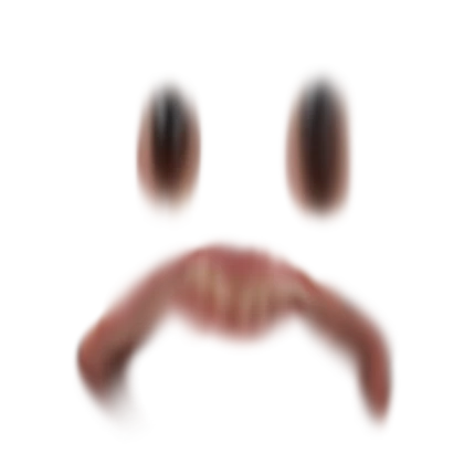 Scary sad frowning face for rooms fangames