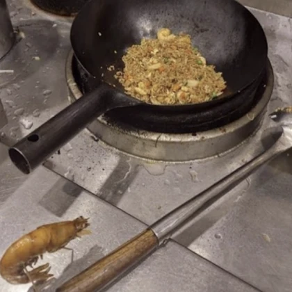are you telling me a shrimp fried this rice