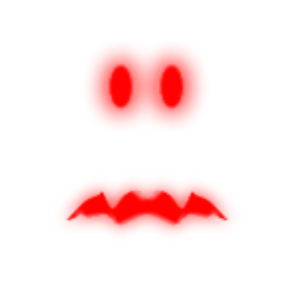 Red Glowing Eyes Mouth