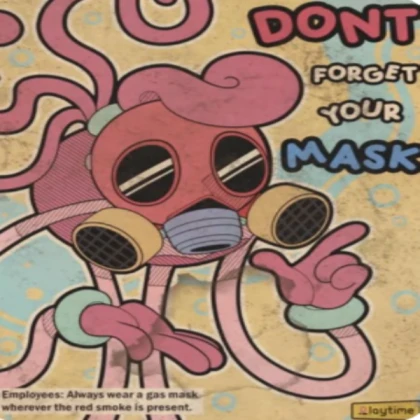 poppy playtime-don't forget your mask!