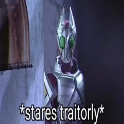 Kamen Rider Garren stare