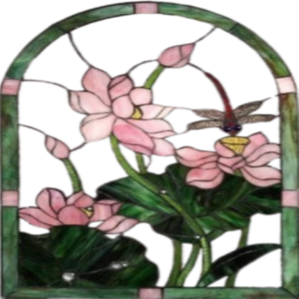 flower stained glass
