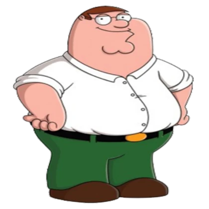 Transparent Peter Griffin