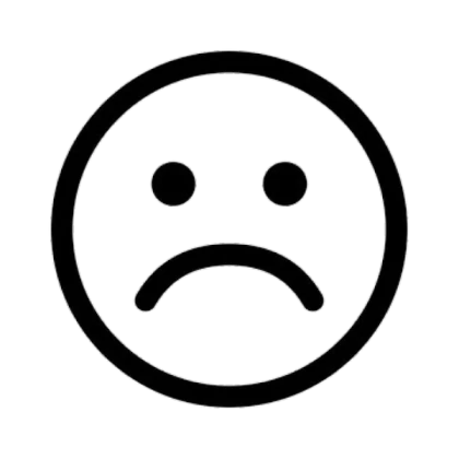 sad face