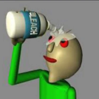 Baldi needs bleach