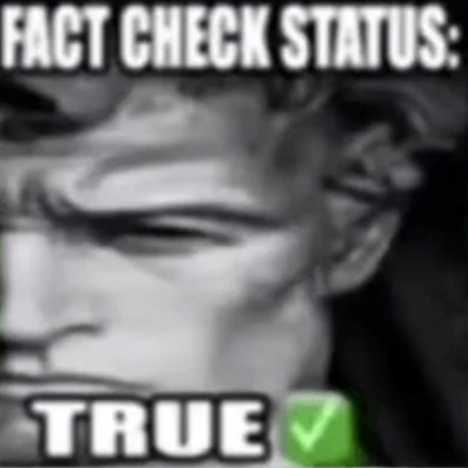 fact check status: true