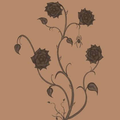 Rose Vine sleeve tattoo - 2